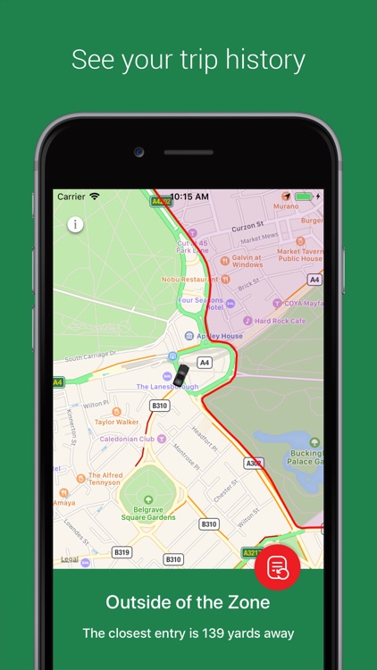 Congestion Zone App
