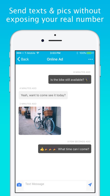 Smiley Private Texting SMS