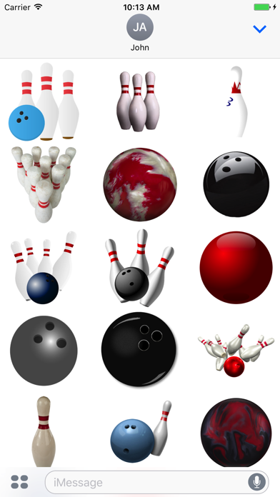 Bowling Stickers! screenshot 2