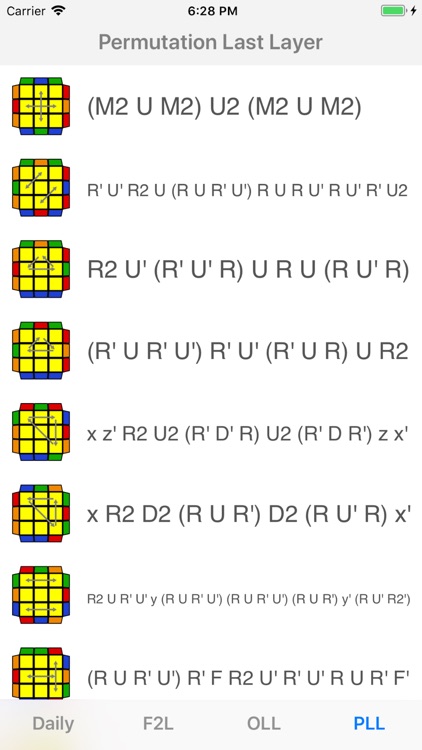 Daily Cube Algorithm screenshot-3