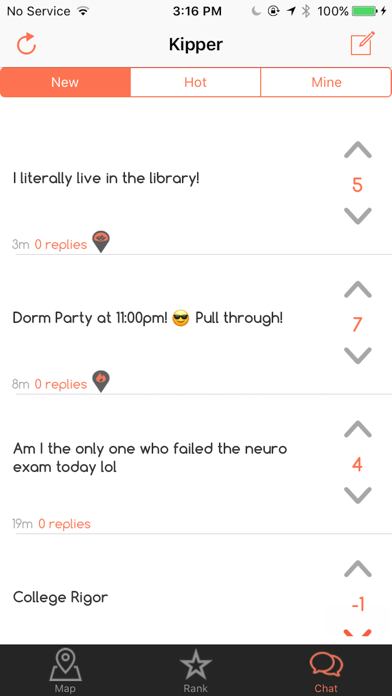 Kipper iPhone screenshot 2 - Social Networking app