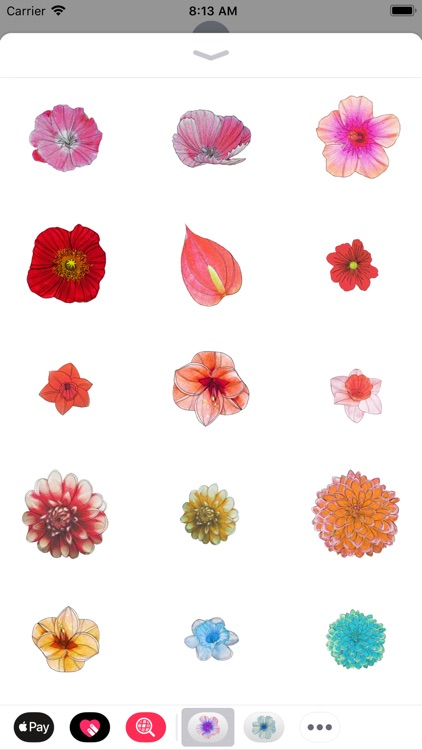 Flower Sticker Pack Vol.3