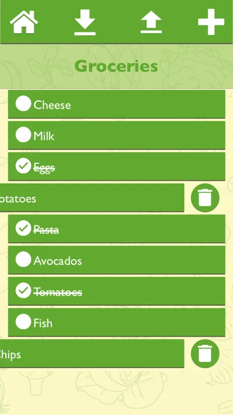 Grocery Lists Make Shopping