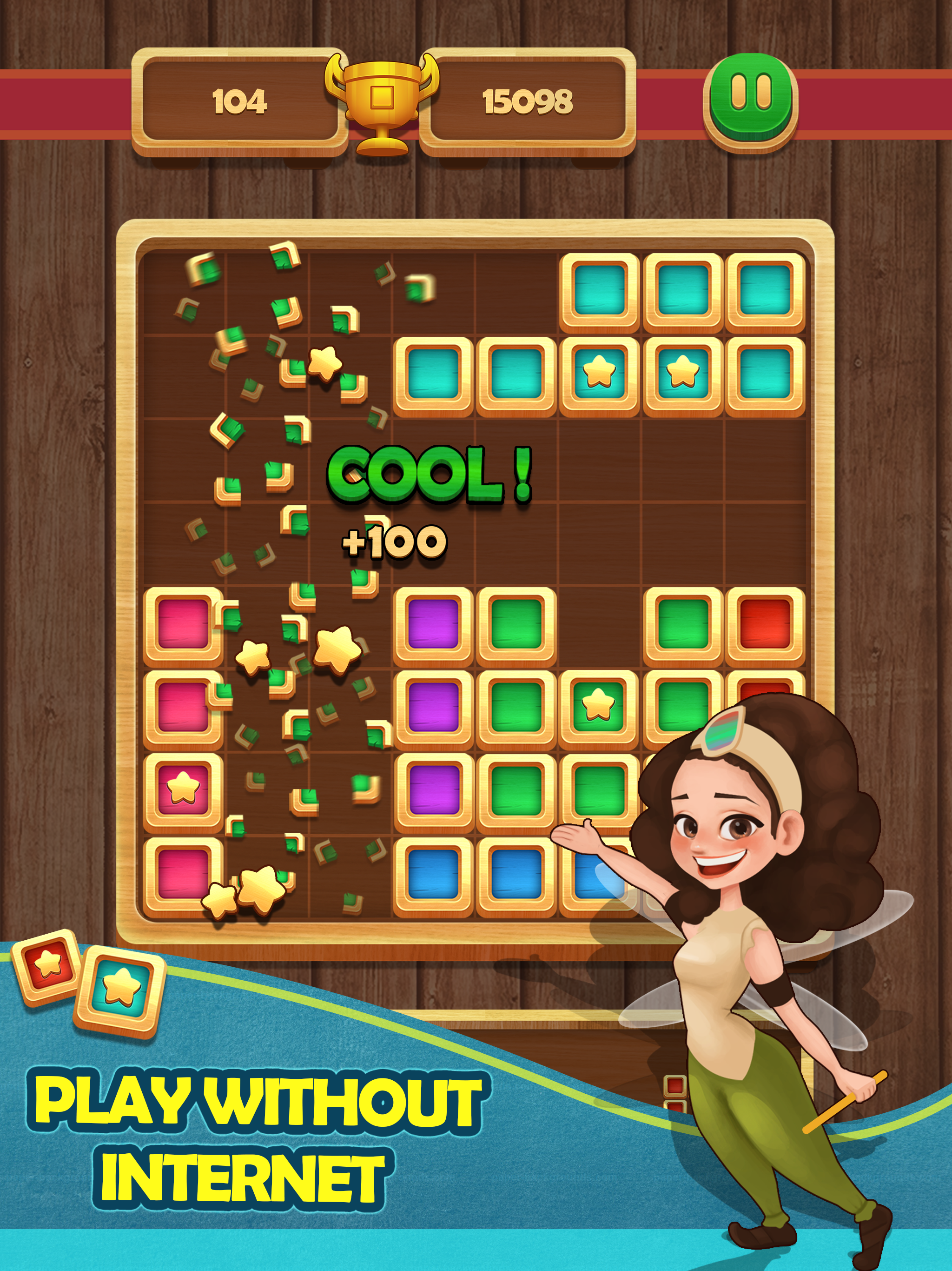 Block Puzzle - Wood Star screenshot 6