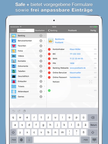 Safe +  Password Manager screenshot 2