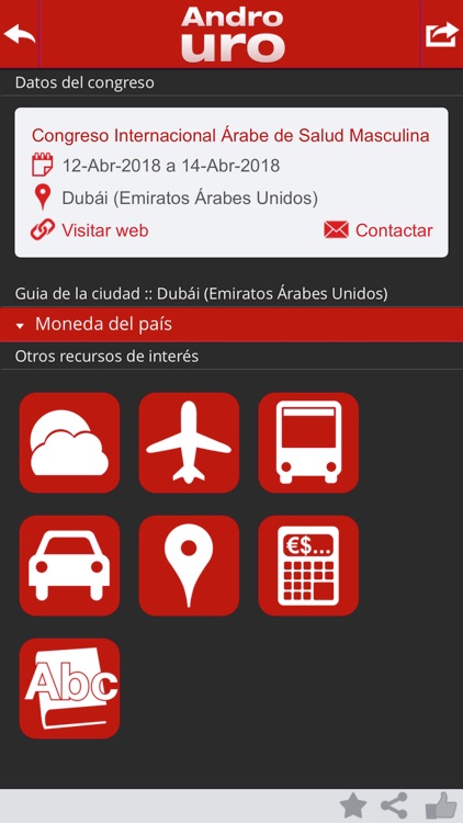 AndroUro Congresos Médicos screenshot-4