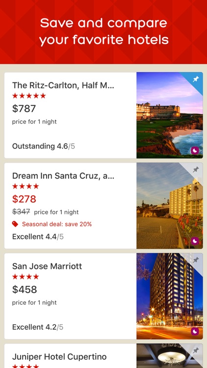 Hotels.com - Hotel booking and last minute deals
