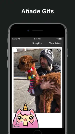 Captura de pantalla de StoryPro - Editor De Historias en iPhone 4