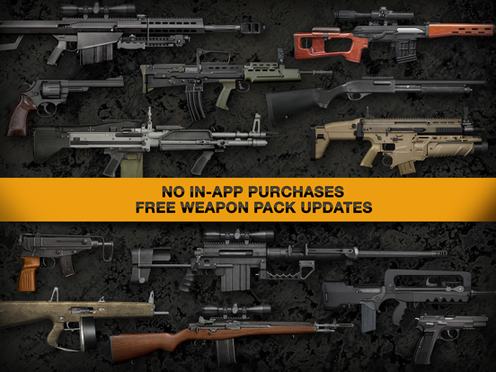 Weaphones Firearms Simulator 2 iPad app afbeelding 1