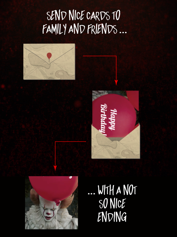 IT Animated Creepy Cards iPad screenshot