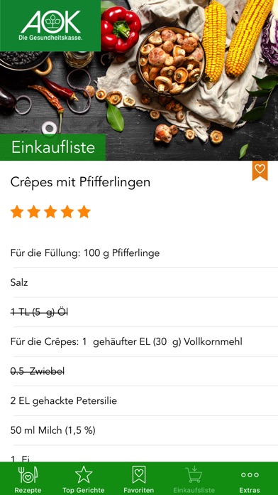 Gesund-Genießen-App screenshot 3