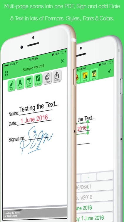 JustSign - PDFs and Documents