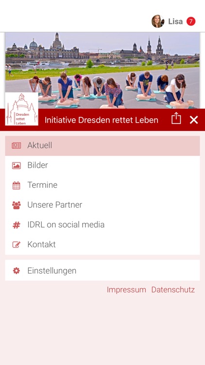 Dresden rettet Leben