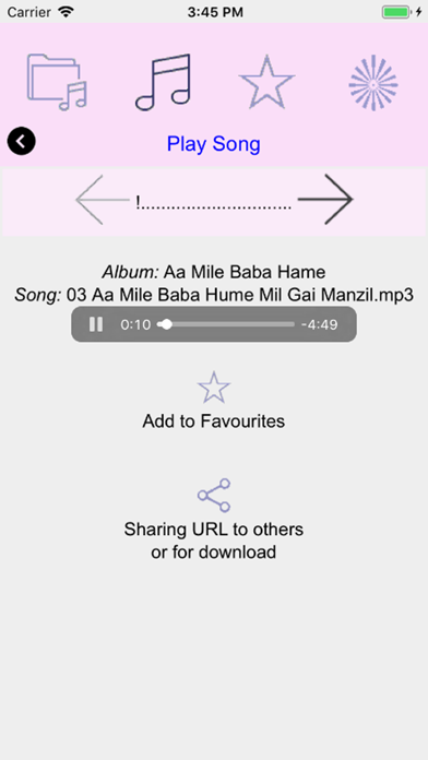 Screenshot 3 of Brahma Kumaris Divine Songs App