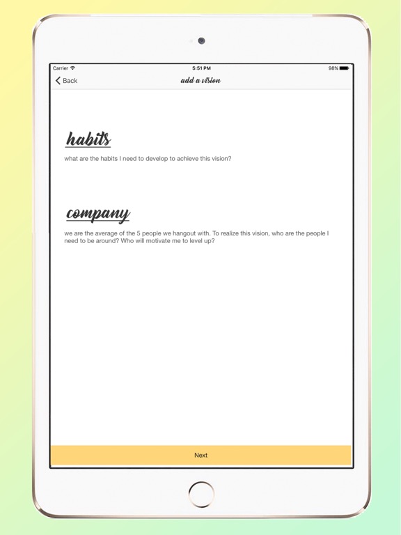 App screenshot