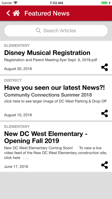 Screenshot #2 pour DC West Community Schools