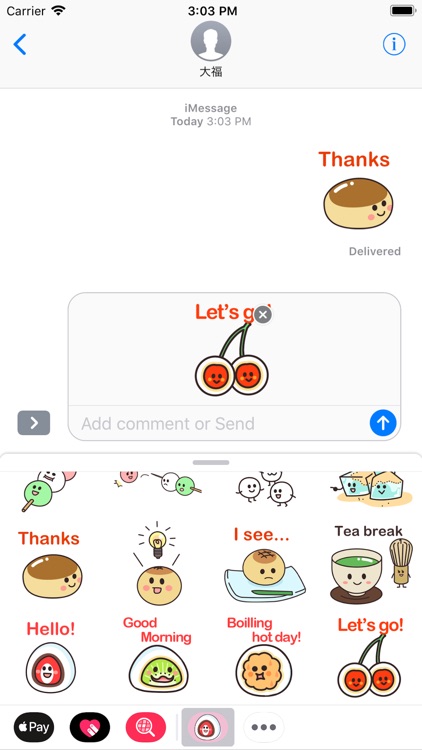 Japanese Sweets Stickers