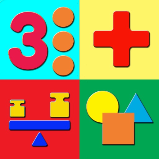 Kindergarten Numbers to Math Readiness Fun Games icon
