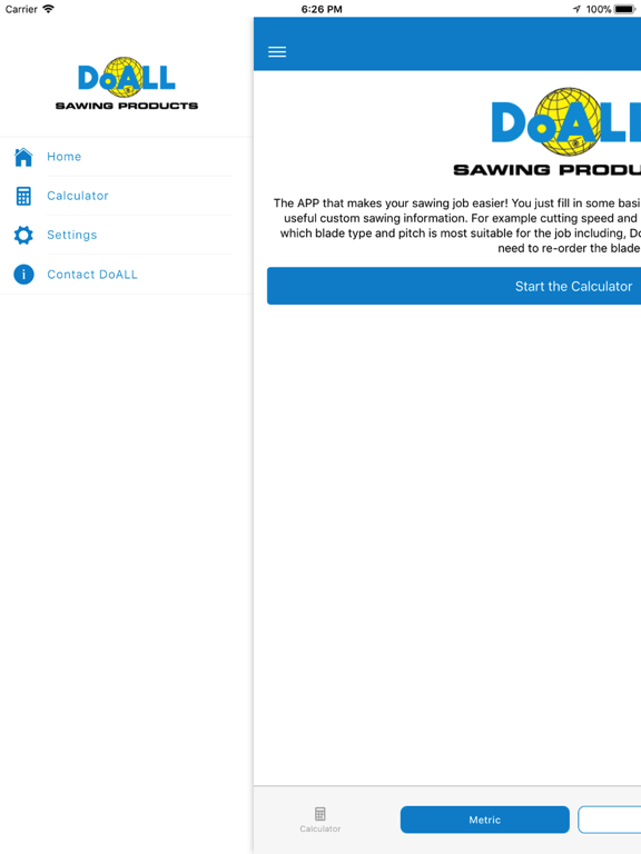 Screenshot #5 pour DoALL band saw calculator