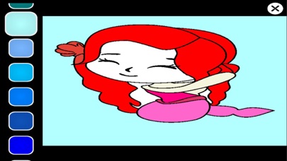 Mermaid Creative Coloring Book Screenshot