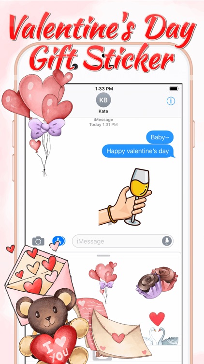 Valentine's Day - Gift Sticker