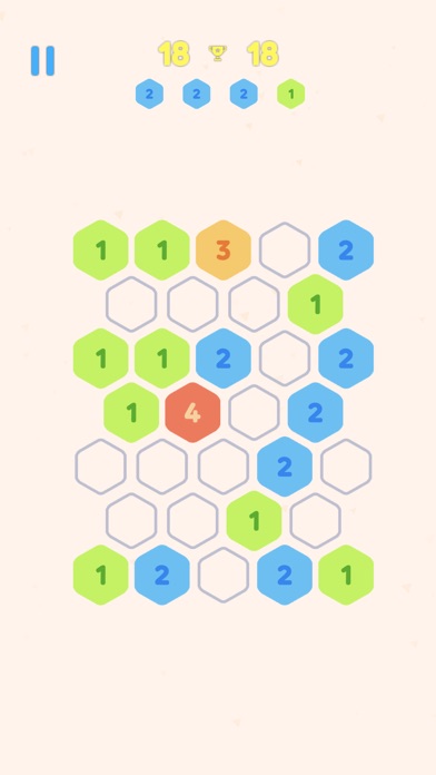 Hexa Merge! Number Puzzle screenshot 4