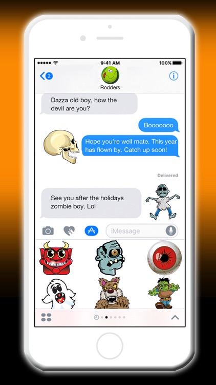 Spooky Halloween Stickers