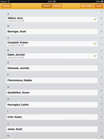 Roll Call for Daxko Operations screenshot 4