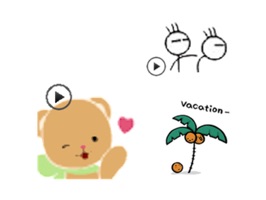 More than 80 cute and funny stickers