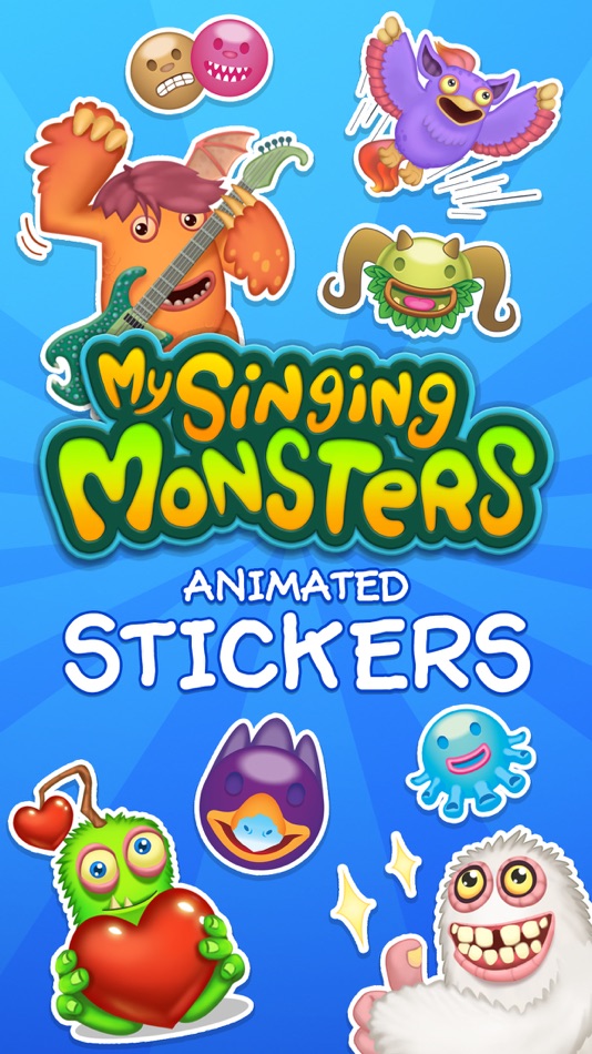 My Singing Monsters Stickers - 1.0 - (iOS)