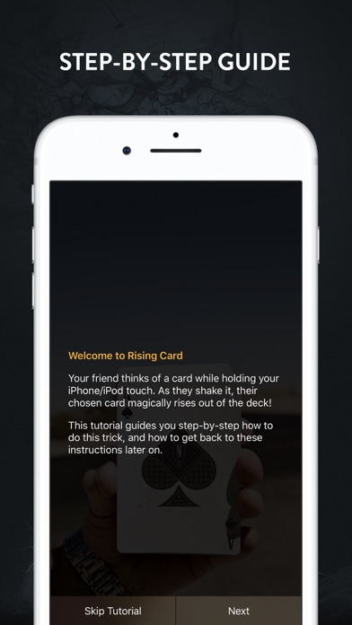 Rising Card Magic Trick Screenshot