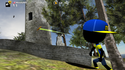 Stickman Disc Golf Battle screenshots