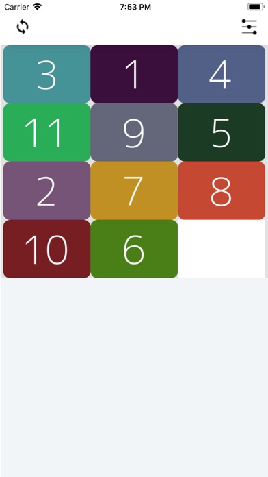 Numbers Puzzle Game screenshot 2