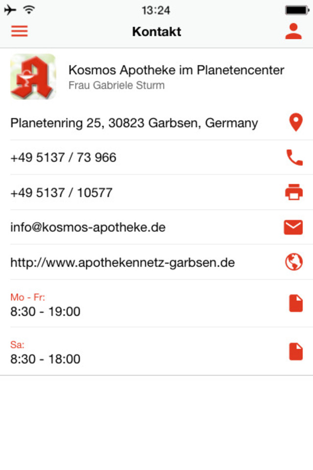 Kosmos Apotheke Planetencenter