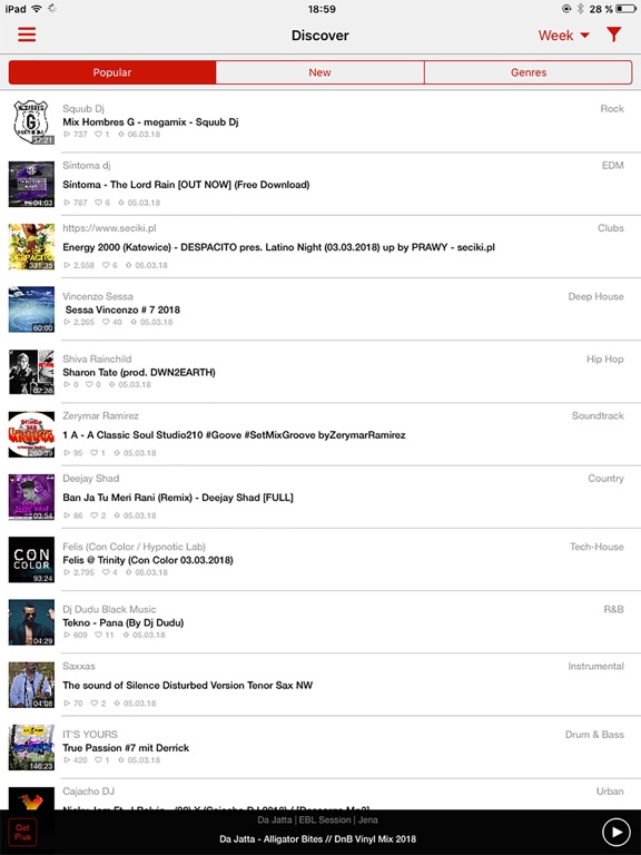 Screenshot #6 pour hearthis.at