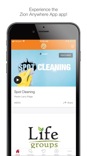Zion Anywhere App