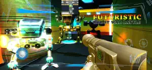 Futuristic Robot War Battle screenshot #3 for iPhone