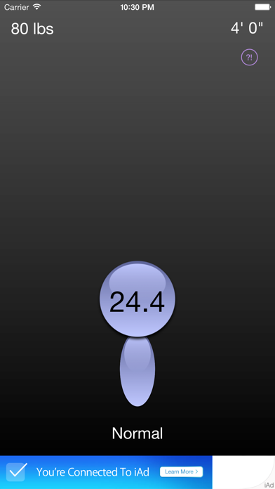 Screenshot #3 pour Simple BMI Calculator