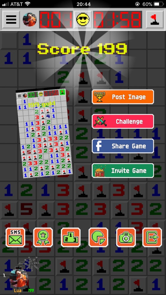 #5. Mine Sweeper Pixel (iOS) 由: Nguyen Phan Hieu