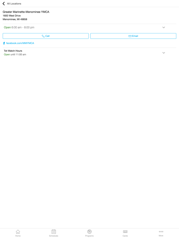 Screenshot #4 pour The Marinette-Menominee YMCA