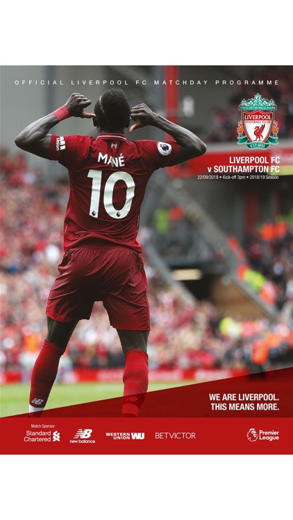 Liverpool FC Programmes