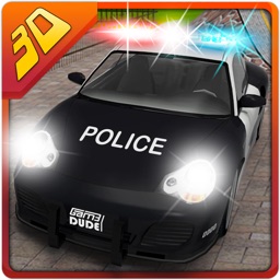 Voiture de police 3D Racing Stunts - Crazy vol sur simulateur et la simulation aventure