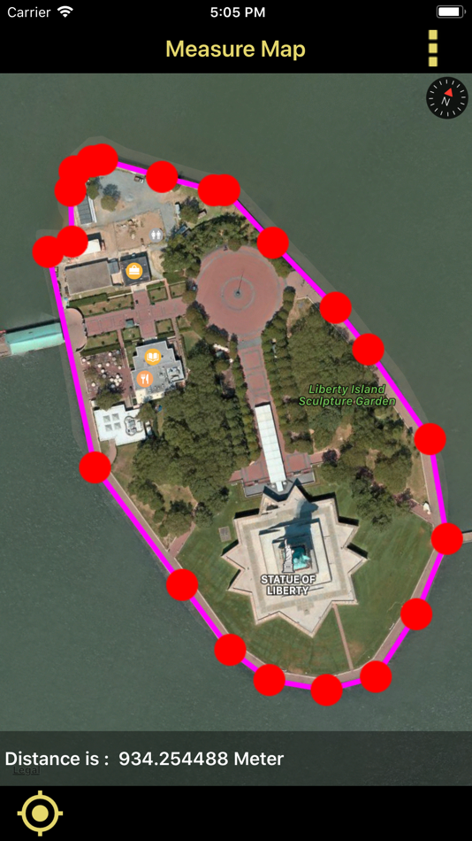 #8. Distance & Area Measure On Map (iOS) Podle: p swagath