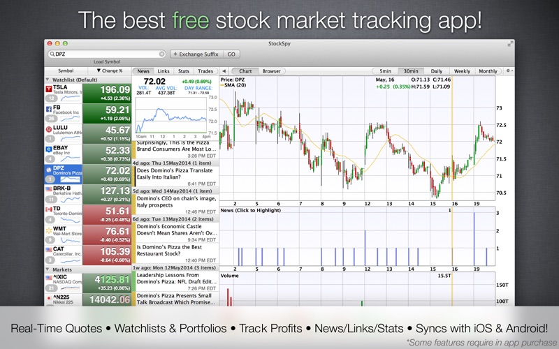 How to cancel & delete stockspy realtime stocks quote 1