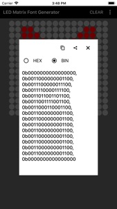 LED Matrix Font Generator screenshot #2 for iPhone