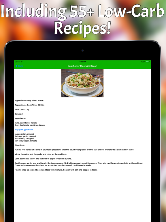 Screenshot #5 pour Gluten Free Recipe Book Pro