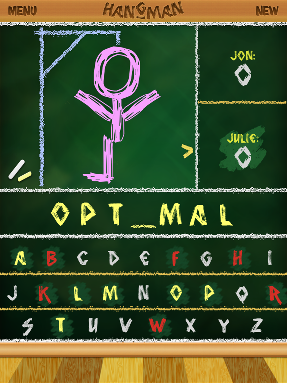 Hangman Free HD screenshot 1