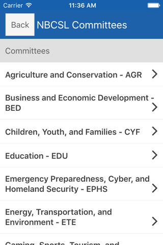 NBCSL Membership Directory screenshot 4