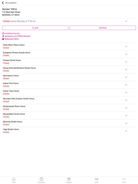 Screenshot #4 pour Meriden YMCA