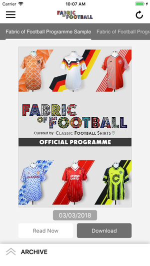 Fabric of Football Programme(圖1)-速報App